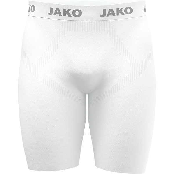 Jako Seamless Cuissard Mi-Long Hommes - Blanc