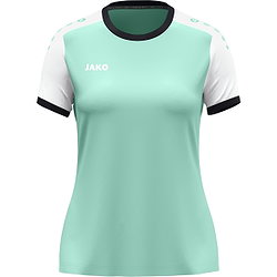 Présentation: Jako Dynamic Maillot À Manches Courtes Femmes - Menthe / Blanc / Marine
