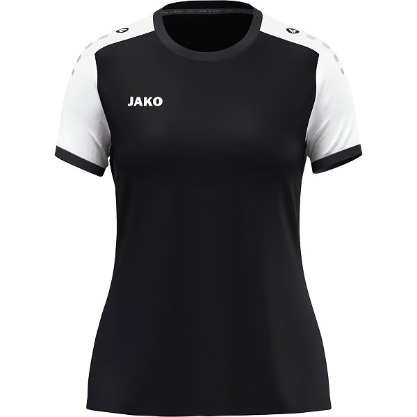 Jako Dynamic Maillot À Manches Courtes Femmes - Noir / Blanc / Anthracite