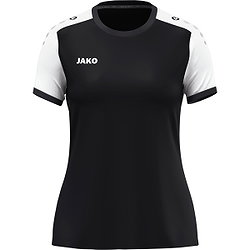 Jako Dynamic Maillot À Manches Courtes Femmes - Noir / Blanc / Anthracite