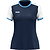Jako Dynamic Maillot À Manches Courtes Femmes - Marine / Blanc / Bleu Ciel