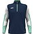 Jako Dynamic Ziptop Heren - Marine / Wit / Munt