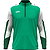Jako Dynamic Ziptop Kinderen - Groen / Wit / Donkergroen