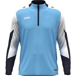 Jako Dynamic Ziptop Enfants - Bleu Ciel / Blanc / Marine