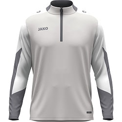 Jako Dynamic Ziptop Kinderen - Lichtgrijs / Wit / Grijs