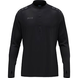 Jako Light Flow Ziptop Heren - Zwart
