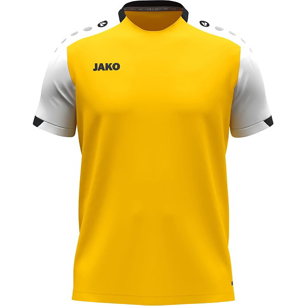 Jako Dynamic T-Shirt Hommes - Jaune / Blanc / Noir