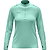 Jako Light Flow Ziptop Dames - Munt