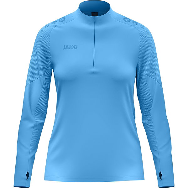 Jako Light Flow Ziptop Damen - Skyblue