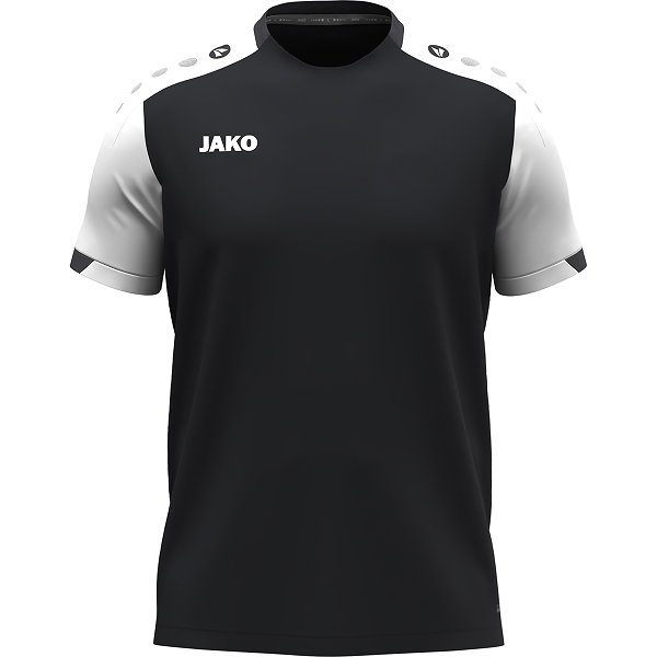 Jako Dynamic T-Shirt Heren - Zwart / Wit / Antraciet