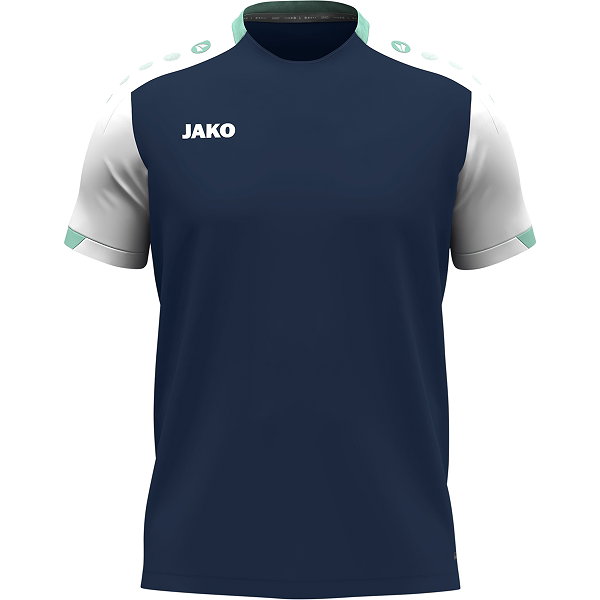 Jako Dynamic T-Shirt Hommes - Marine / Blanc / Menthe