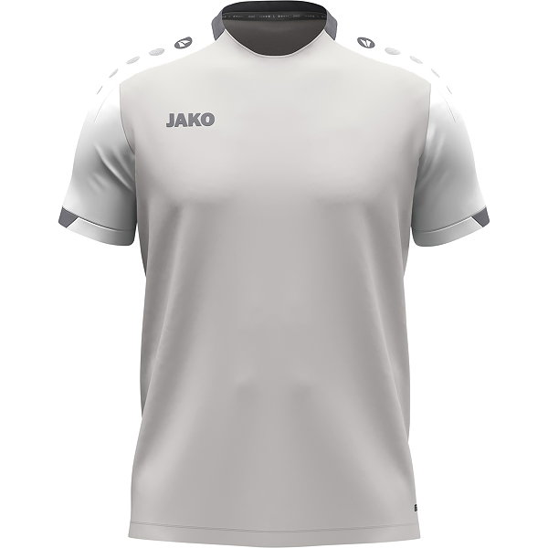 Jako Dynamic T-Shirt Enfants - Gris Clair / Blanc / Gris