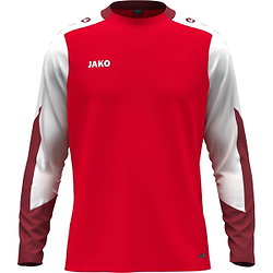 Jako Dynamic Longsleeve Heren - Rood / Wit / Donkerrood