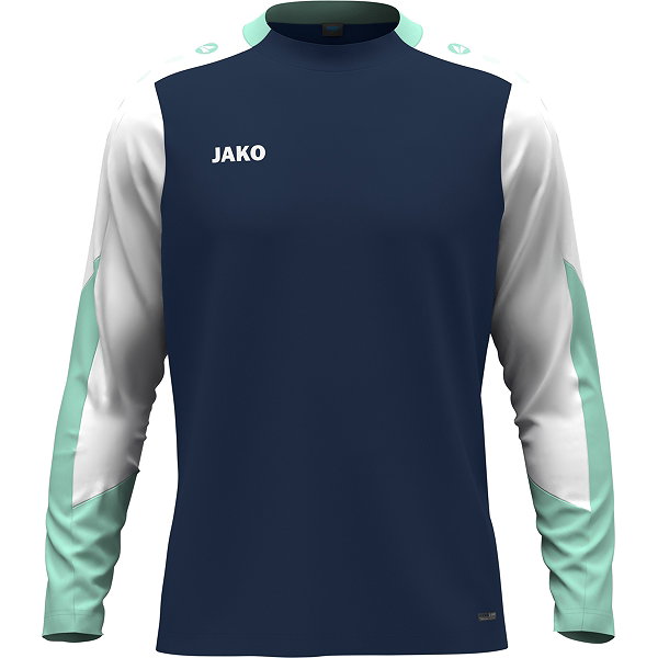 Jako Dynamic Longsleeve Enfants - Marine / Blanc / Menthe