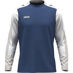 Jako Dynamic Longsleeve Kinder - Nightblue / Weiß / Hellgrau