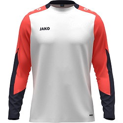 Jako Dynamic Longsleeve Kinder - Weiß / Koralle / Marine