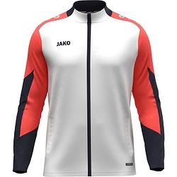Jako Dynamic Trainingsjacke Polyester Kinder - Weiß / Koralle / Marine