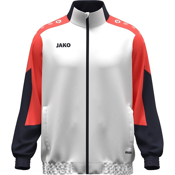 Jako Dynamic Veste D'entraînement - Blanc / Corail / Marine