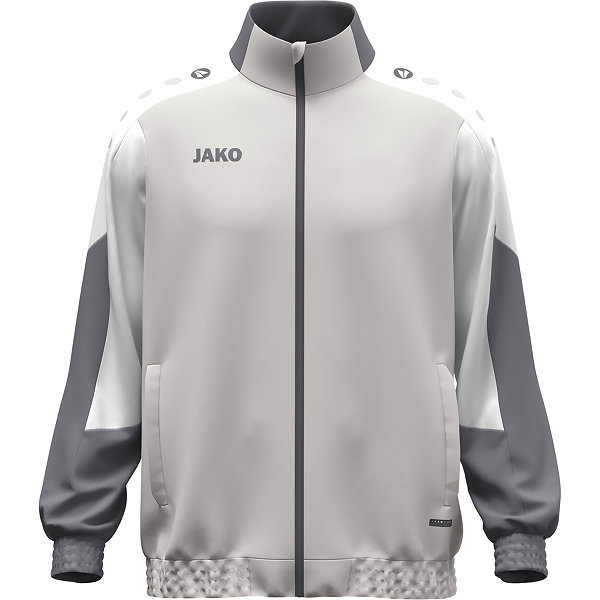 Jako Dynamic Trainingsjacke - Hellgrau / Weiß / Grau