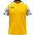 Jako Dynamic T-Shirt Damen - Gelb / Weiß / Schwarz