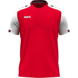 Jako Dynamic T-Shirt Femmes - Rouge / Blanc / Tango Rouge