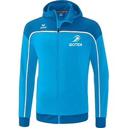 Erima Change Trainingsjack Met Capuchon Kinderen - Curaçao / Wit
