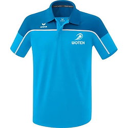 Erima Change Polo Heren - Curaçao / Wit