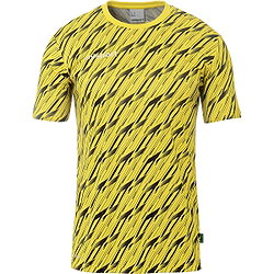 Uhlsport Progressive 28 Shirt Korte Mouw Heren - Limoen / Geel
