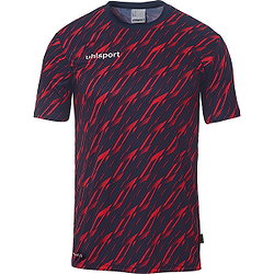 Uhlsport Progressive 28 Maillot Manches Courtes Enfants - Marine / Rouge