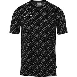 Uhlsport Progressive 28 Shirt Korte Mouw Kinderen - Zwart / Wit