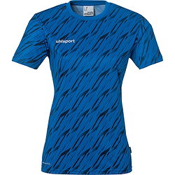 Uhlsport Progressive 28 Maillot Manches Courtes Femmes - Azur