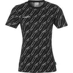Présentation: Uhlsport Progressive 28 Maillot Manches Courtes Femmes - Noir / Blanc