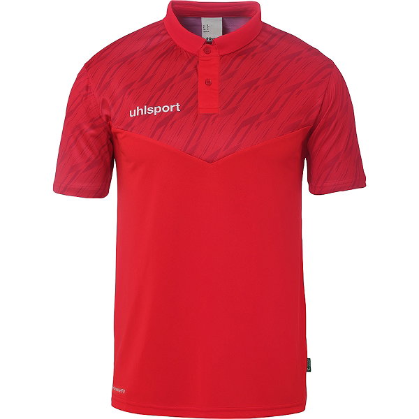 Uhlsport Progressive 28 Polo Heren - Rood