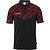 Uhlsport Progressive 28 Polo Heren - Zwart / Rood