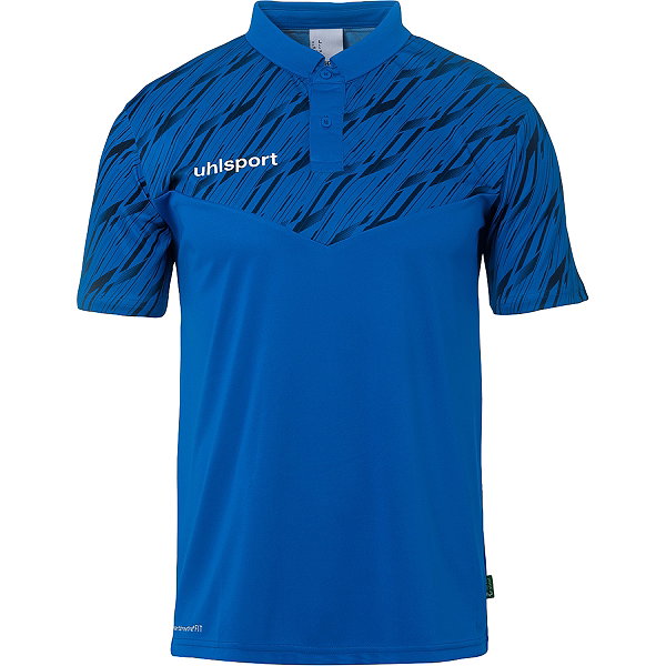 Uhlsport Progressive 28 Poloshirt Kinder - Azurblau