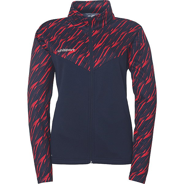 Uhlsport Progressive 28 Veste D'entraînement Polyester Femmes - Marine / Rouge