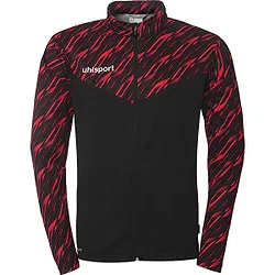 Uhlsport Progressive 28 Veste D'entraînement Polyester Hommes - Noir / Rouge