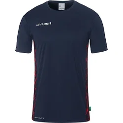 Présentation: Uhlsport Progressive 28 T-Shirt Hommes - Marine / Rouge