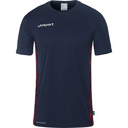 Uhlsport Progressive 28 T-Shirt Kinderen - Marine / Rood