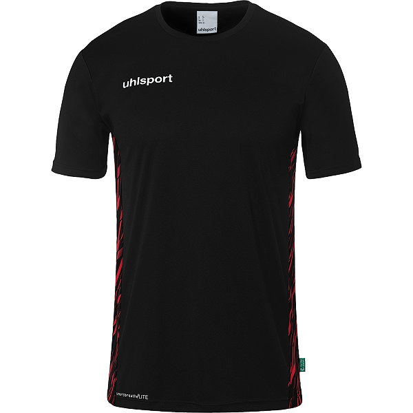 Uhlsport Progressive 28 T-Shirt Enfants - Noir / Rouge
