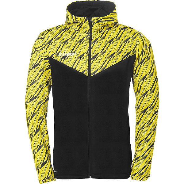 Uhlsport Progressive 28 Sweat À Capuche Hommes - Noir / Lime