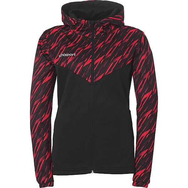 Uhlsport Progressive 28 Sweat À Capuche Femmes - Noir / Rouge