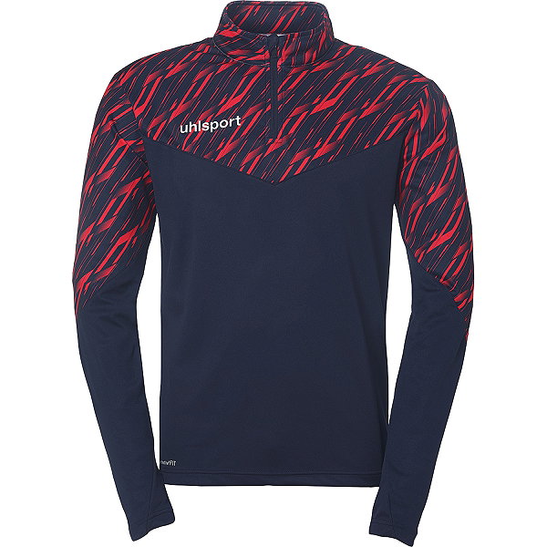 Uhlsport Progressive 28 Ziptop Hommes - Marine / Rouge