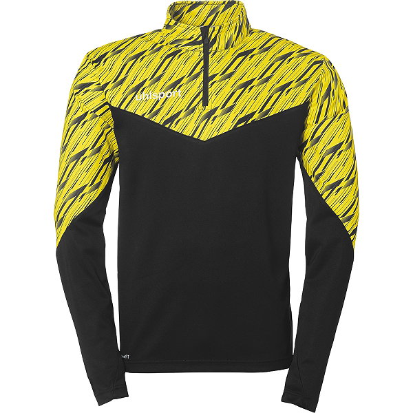 Uhlsport Progressive 28 Ziptop Hommes - Noir / Lime