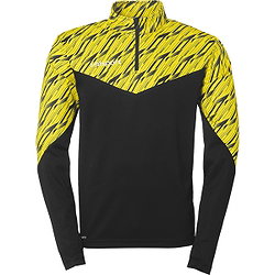 Uhlsport Progressive 28 Ziptop Kinderen - Zwart / Limoen