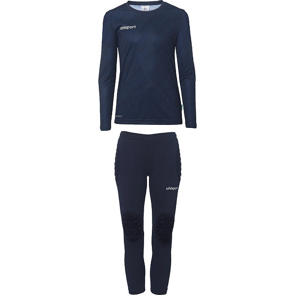 Uhlsport Progressive 28 Set De Gardien De But Enfants - Marine