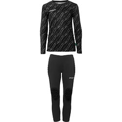 Uhlsport Progressive 28 Set De Gardien De But Enfants - Noir
