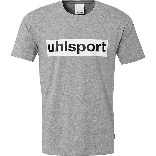 Uhlsport Essential T-Shirt Hommes - Gris Foncé Mélange