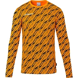 Uhlsport Progressive Maillot De Gardien Manches Longues Hommes - Orange Fluo / Noir