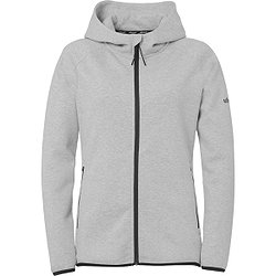 Uhlsport Id Hoodie Dames - Donkergrijs Gemeleerd